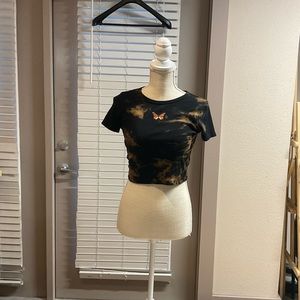 Obsessive Love crop top Sz S